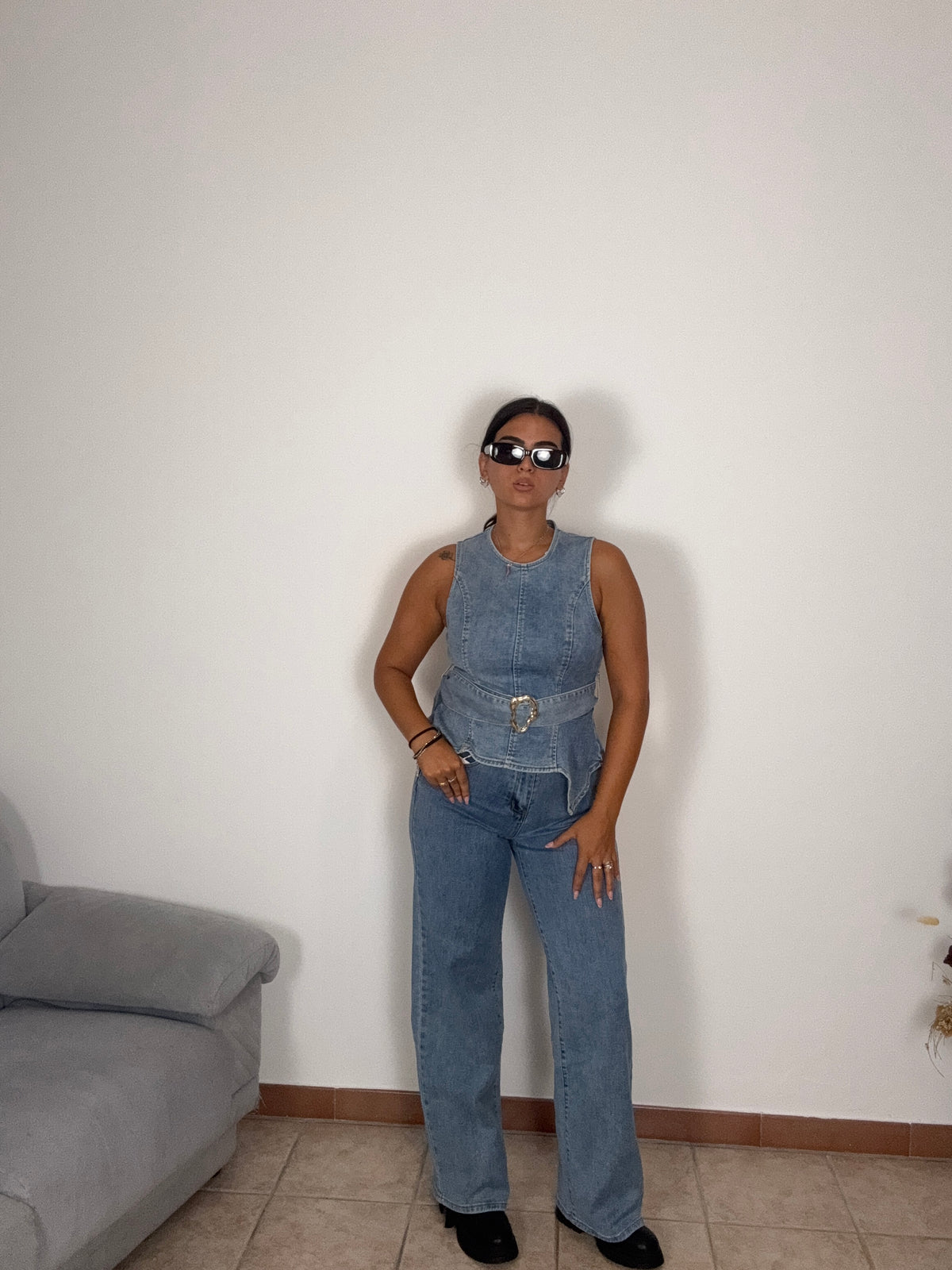 Coordinato di jeans