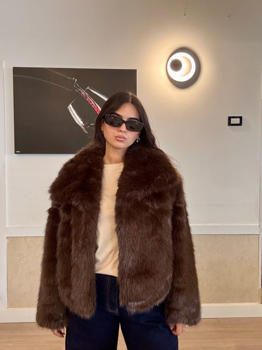 Eco-fur brown