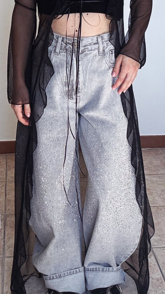 Jeans Ballon grigio