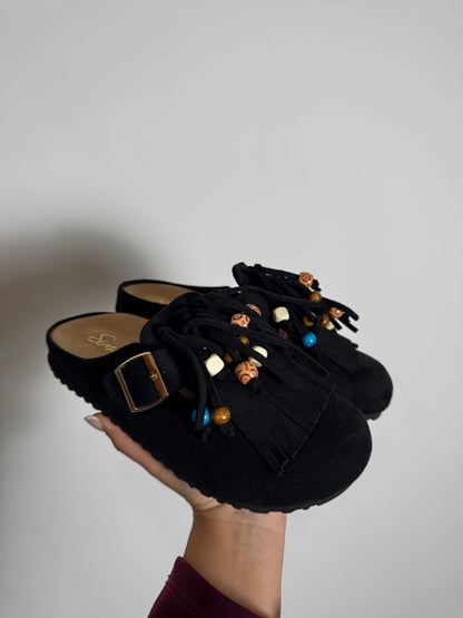 Scarpe con frange